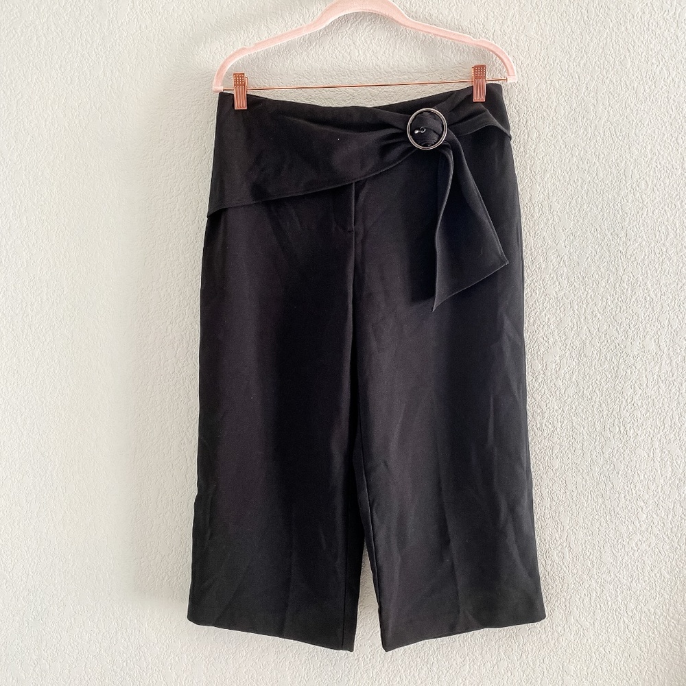 Alfani Black Wide Leg Pants